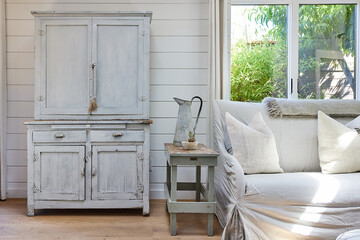rustic cabinet